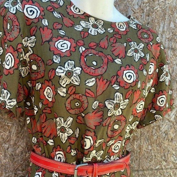 Liz Claiborne vintage 90's secretary  dress 2P +++ HOST PICK - Picture 6 of 8